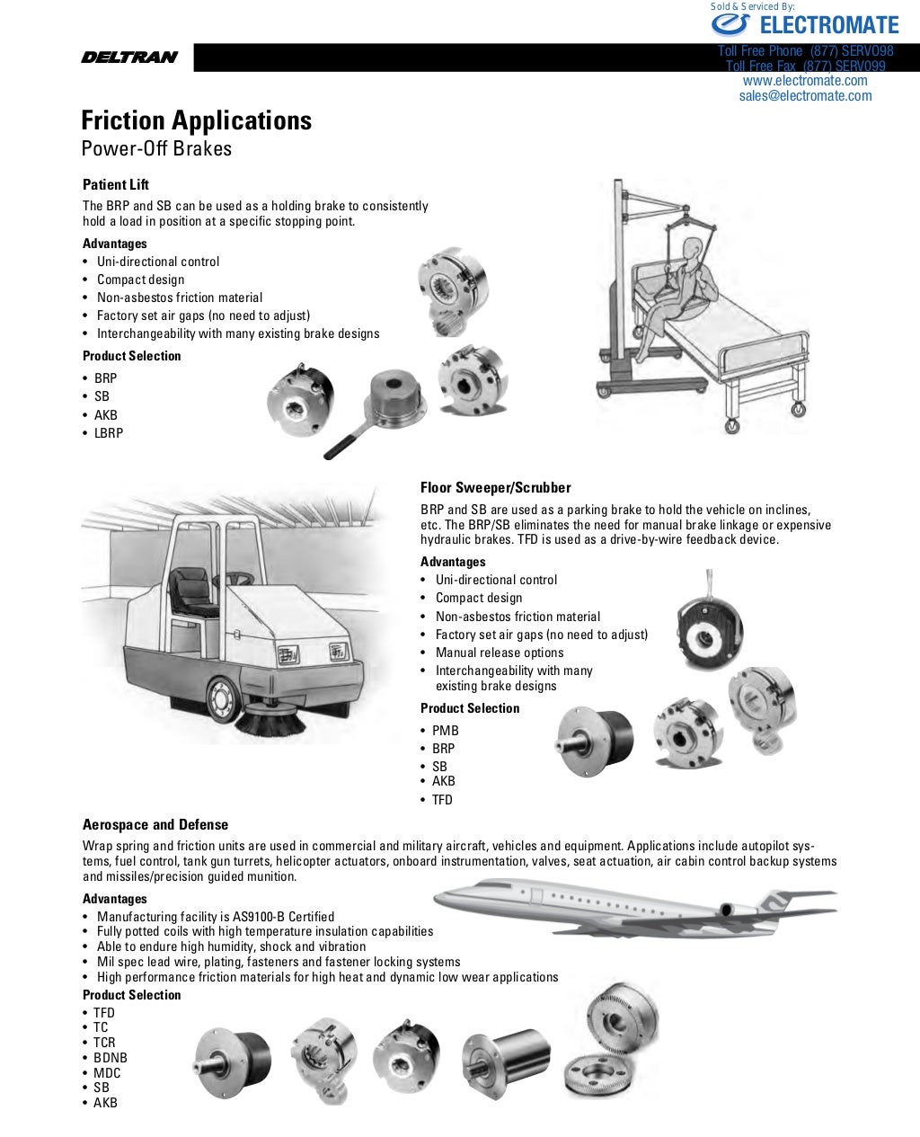 Thomson clutches brakes_catalog
