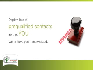 Mailing List Provider - Thomson Data