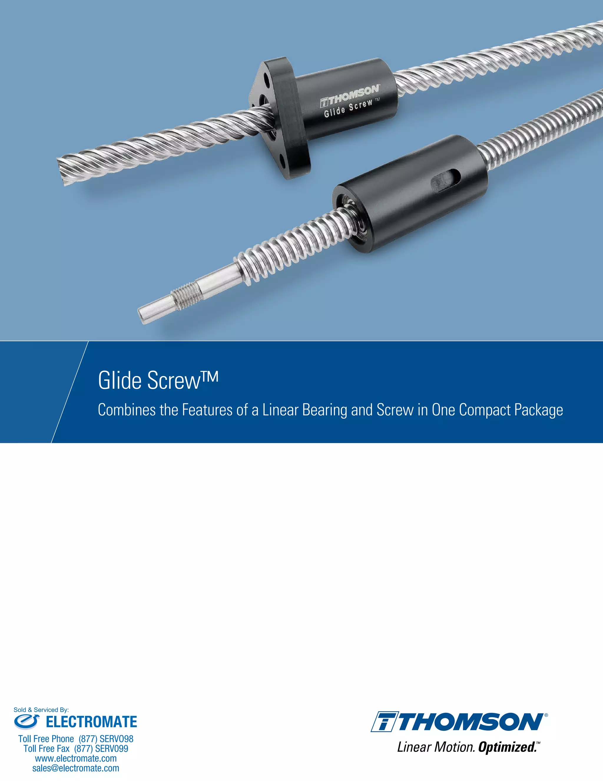 Thomson glide screw_catalog PDF