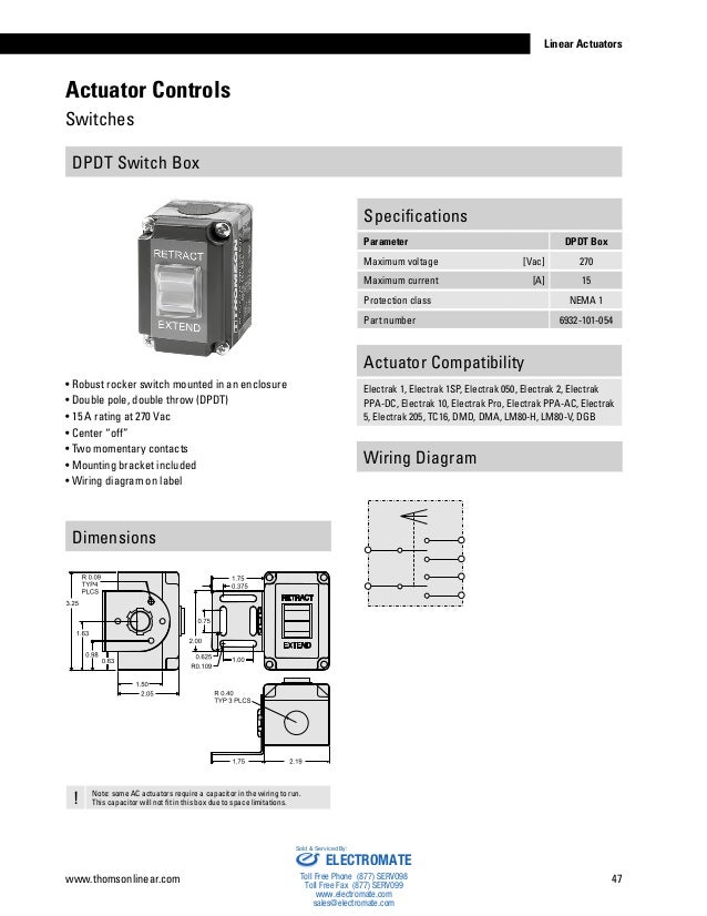 ac linear actuator wiring diagram  | 840 x 643