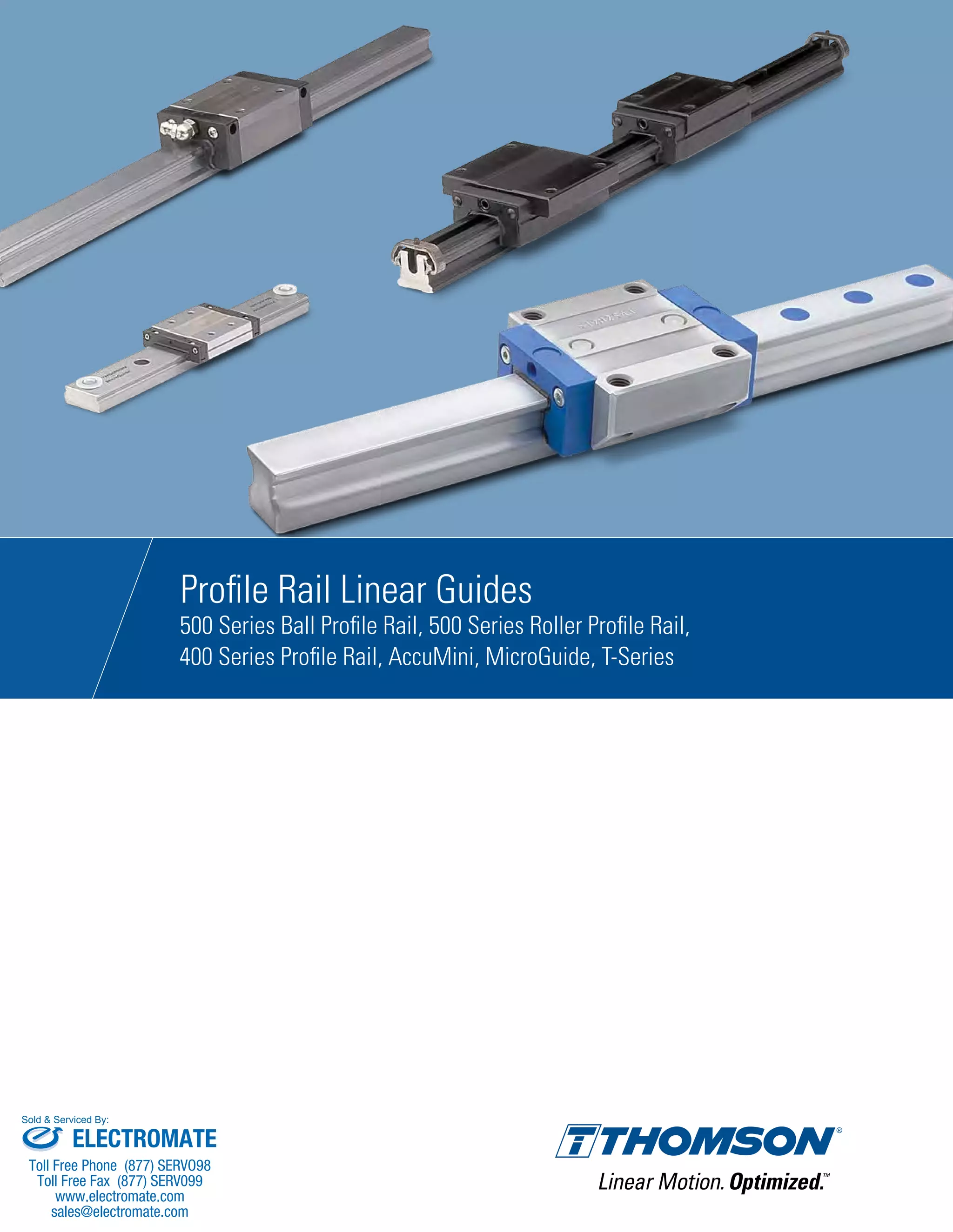 Thomson profile rail_linear_guides_catalog | PDF