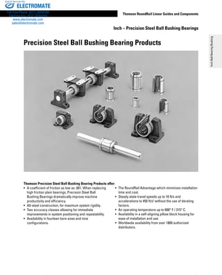 Class L Thomson SSUPBO8 Adjustable for continuously supported applications Super Open self-aligning; use with 0.5 in Diameter Shaft Pillow Block Class L Thomson SSUPBO8 Adjustable for continuously supported applications Super Open self-aligning; use with 0.5 in Diameter Shaft Pillow Block