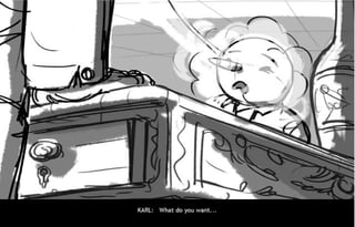 "Buxom Blackmail" Pilot Excerpt - Storyboard