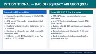 Thoracic pain- Anatomy, intervention, red flags | PPTX
