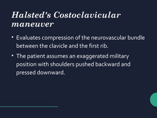 Thoracic outlet syndrome | PPT