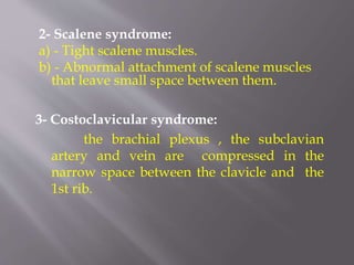 Thoracic outlet syndrome | PPT