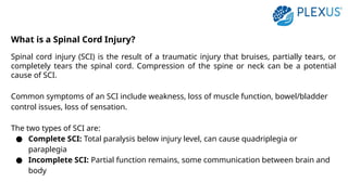 Understanding thoracic Spinal Cord Injury : A Comprehensive Guide | PPTX