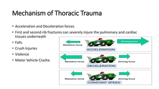 Thoracic trauma | PPTX
