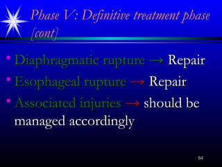 Thoracic trauma phillipo | PPT