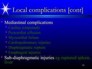 Thoracic trauma phillipo | PPT