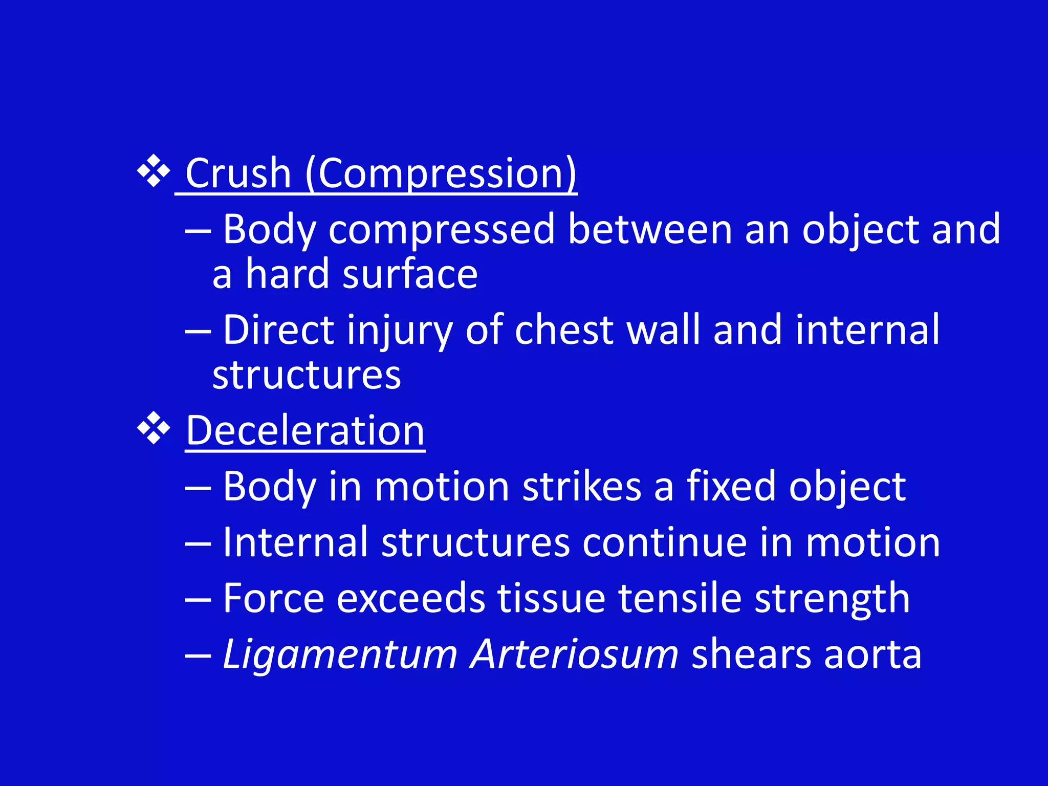 Thoracic trauma and pain management | PPTX