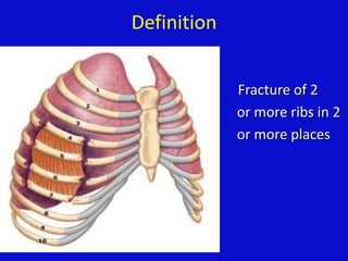 Thoracic trauma and pain management | PPTX
