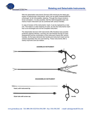 Thor Medical Instruments Thoroscopy Surgical Instruments catalog | PDF