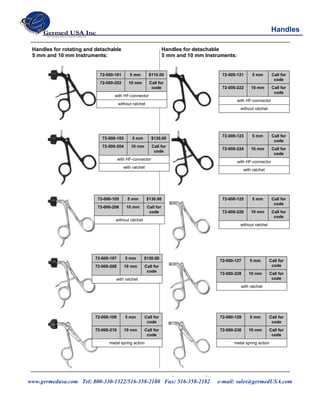 71342204 Instrument Code Thoroscopy Surgical Instruments catalog | PDF