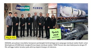 Thorcon Core THORCON : Energi Masa Depan (REV) | PDF