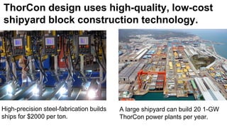 ThorCon CEO Explain Design [ICENES 2019] | PDF