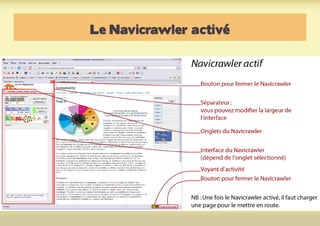 Le Navicrawler activé
 