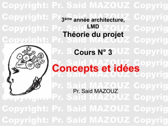 Cours Theorie Du Projet Concepts Et Idees Cours Theorie Du Projet Concepts Et Idees