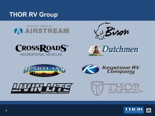 THOR RV Group

6

 
