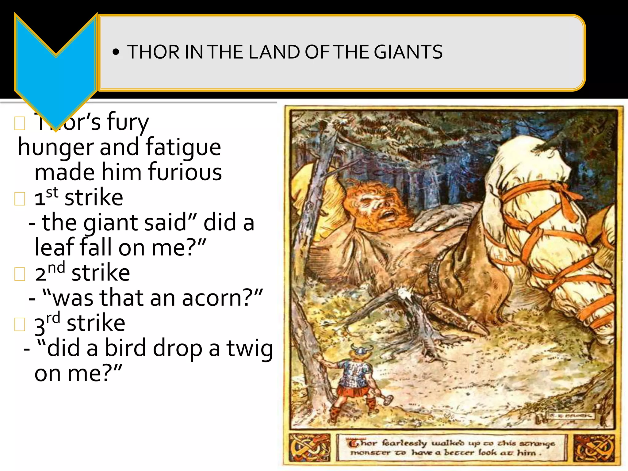 Thor Norse God Norse Mythology Pptx Thor Norse God Norse Mythology Pptx