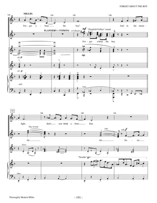 Thoroughly modern millie (complete)