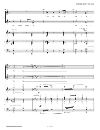 Thoroughly modern millie (complete)