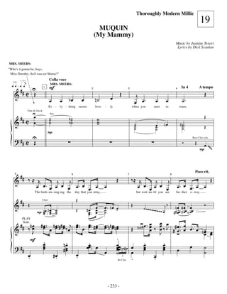 Thoroughly modern millie (complete)