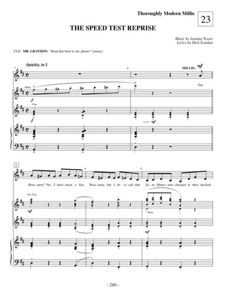 Thoroughly modern millie (complete)