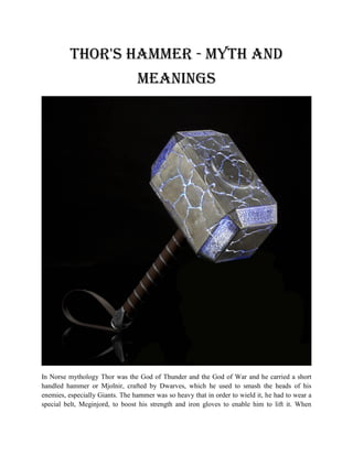 Thor's Hammer - Myth and Meanings.pdf