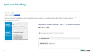 Application Detail Page
42
 