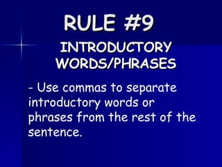 Those Pesky Commas! Powe#D6 | PPT