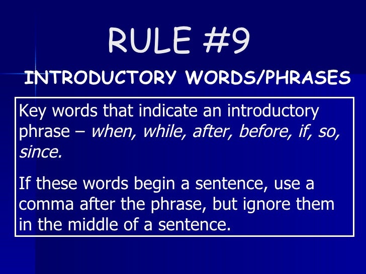 Those Pesky Commas! Powe#D6