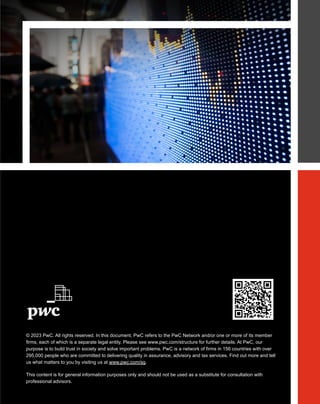 PwC Financial Freedom for platform workers and the self-employed | 32
© 2023 PwC. All rights reserved. In this document, PwC refers to the PwC Network and/or one or more of its member
firms, each of which is a separate legal entity. Please see www.pwc.com/structure for further details. At PwC, our
purpose is to build trust in society and solve important problems. PwC is a network of firms in 156 countries with over
295,000 people who are committed to delivering quality in assurance, advisory and tax services. Find out more and tell
us what matters to you by visiting us at www.pwc.com/sg.
This content is for general information purposes only and should not be used as a substitute for consultation with
professional advisors.
 