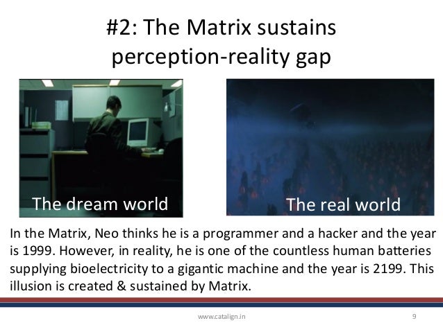 The Matrix as a system vs thought as a system