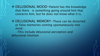Thought disorders22.pptx disorder of thoughts | PPTX