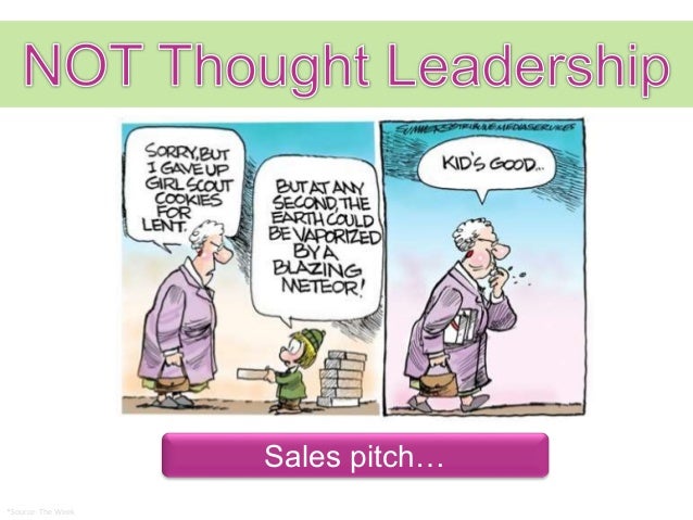 Thought Leadership--What is it and how do I become a leader?