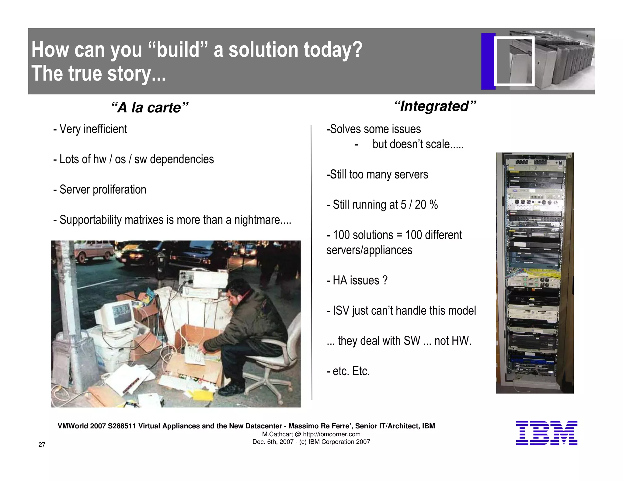 Thoughts on Utility, Grid, on demand, cloud computing and appliances
