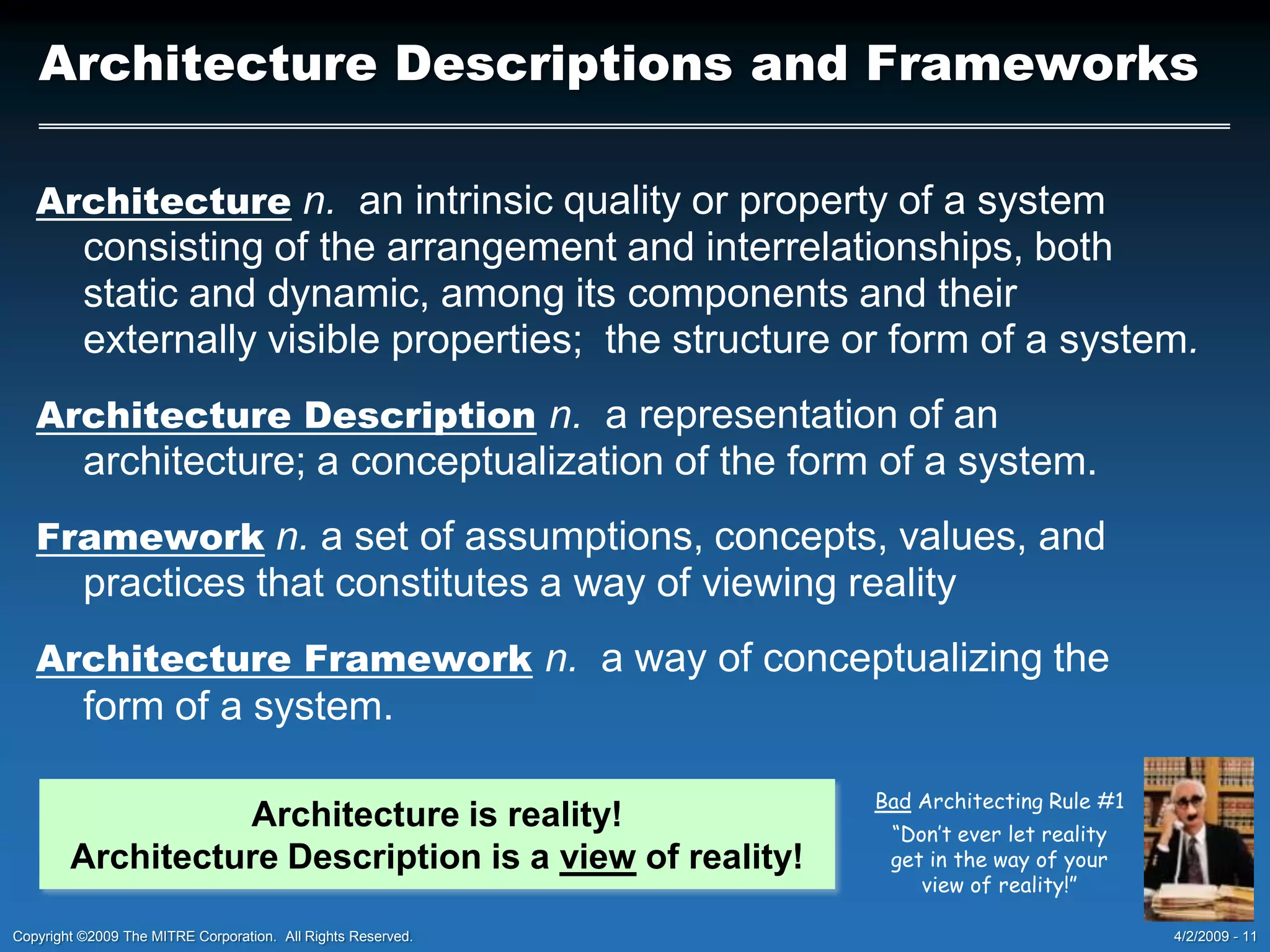 Overly complicate acquisition practicesWe may be hitting fundamental limits within the methods we use today for systems development