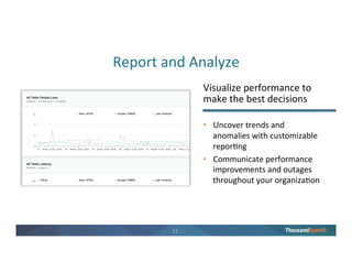 20
ThousandEyes in Action
 