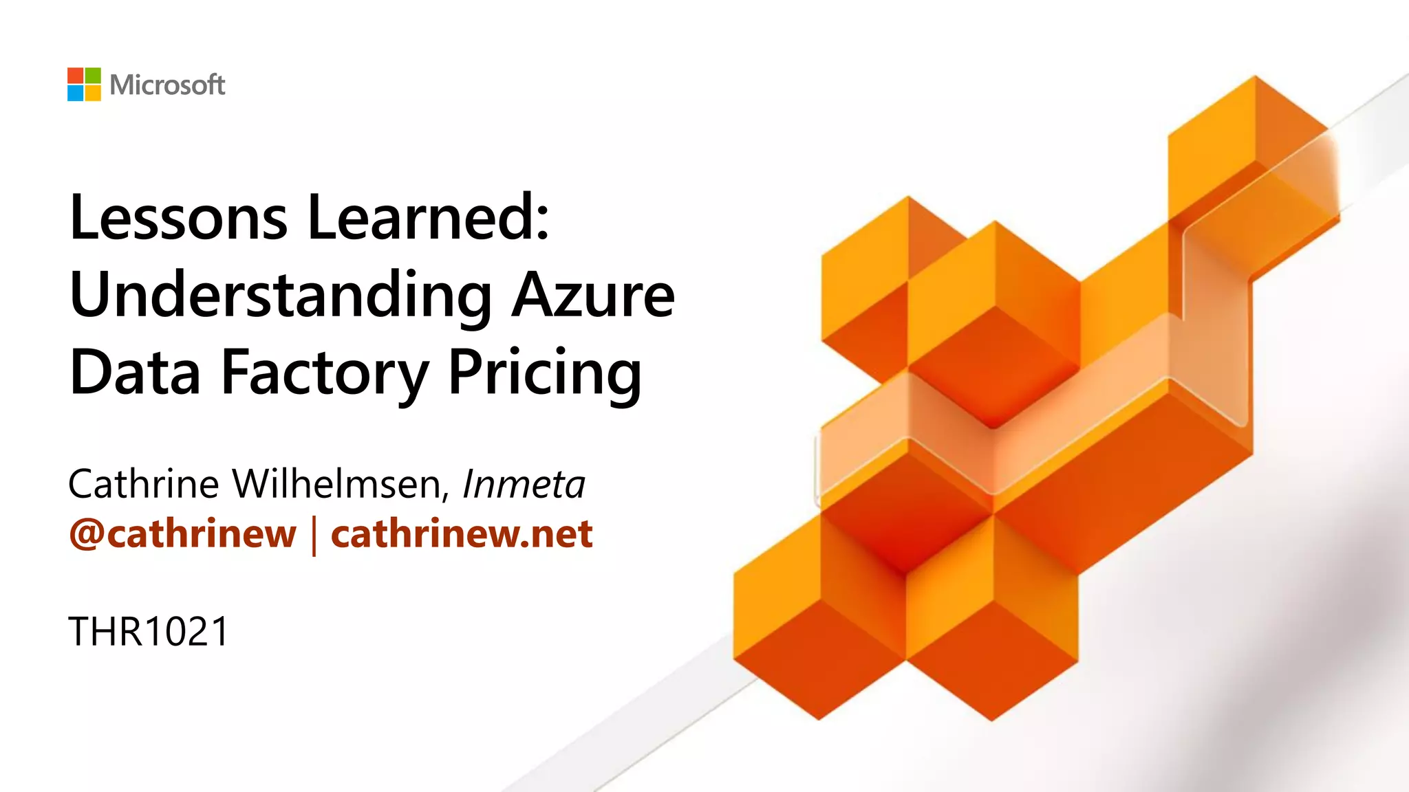 Lessons Learned: Understanding Azure Data Factory Pricing (Microsoft ...