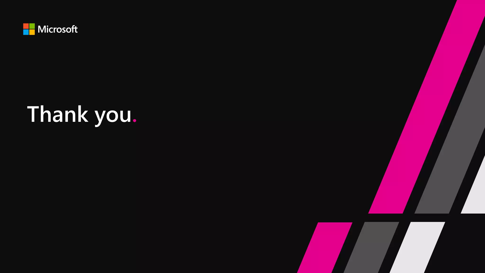 Thank you.
 