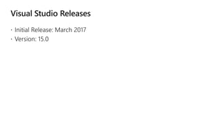 LinkedIn Learning presents: What’s new in Visual Studio 2017 | PPT