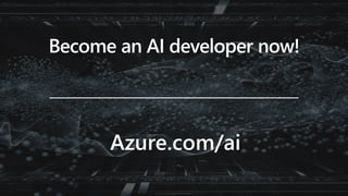 Getting Started with Visual Studio Tools for AI