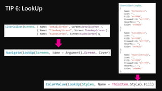 Real-World Solutions with PowerApps: Tips & tricks to manage your app complexity
