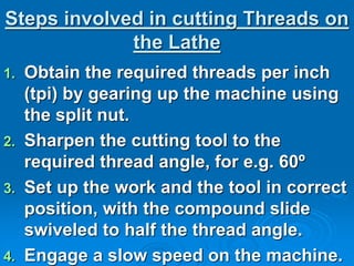 Thread cutting presentation | PPTX