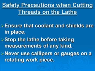 Thread cutting presentation | PPTX