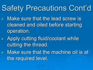 Thread cutting presentation | PPTX