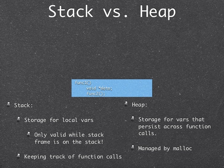 Queue vs stack vs heap - gulffive