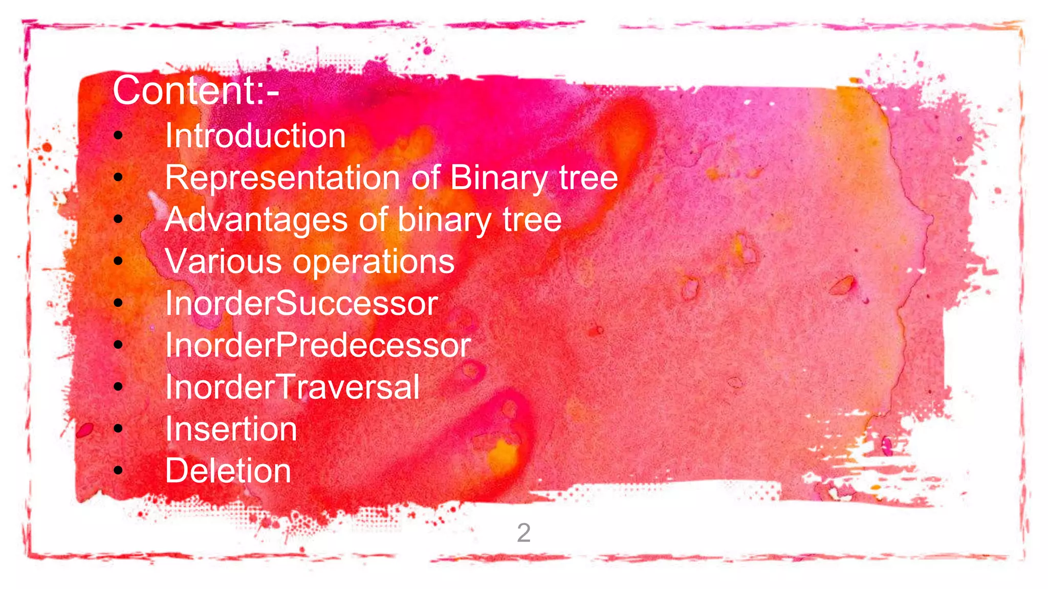 Threaded binary tree | PPTX