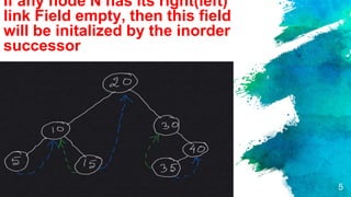 Threaded binary tree | PPTX